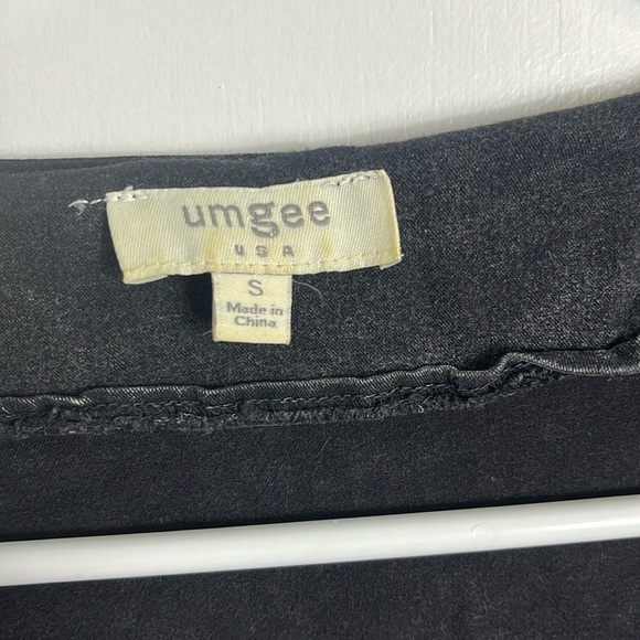 Umgee Drapey Lagenlook Black Open Front Long-Sleeve Cardigan Jacket Size Small - Picture 6 of 10